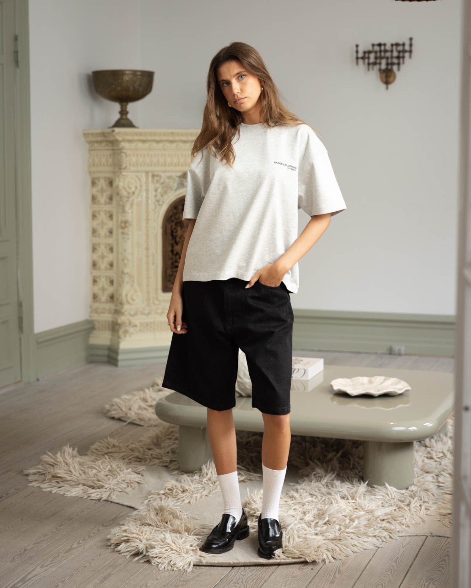 Everyday Essential T-Shirt Grey dame